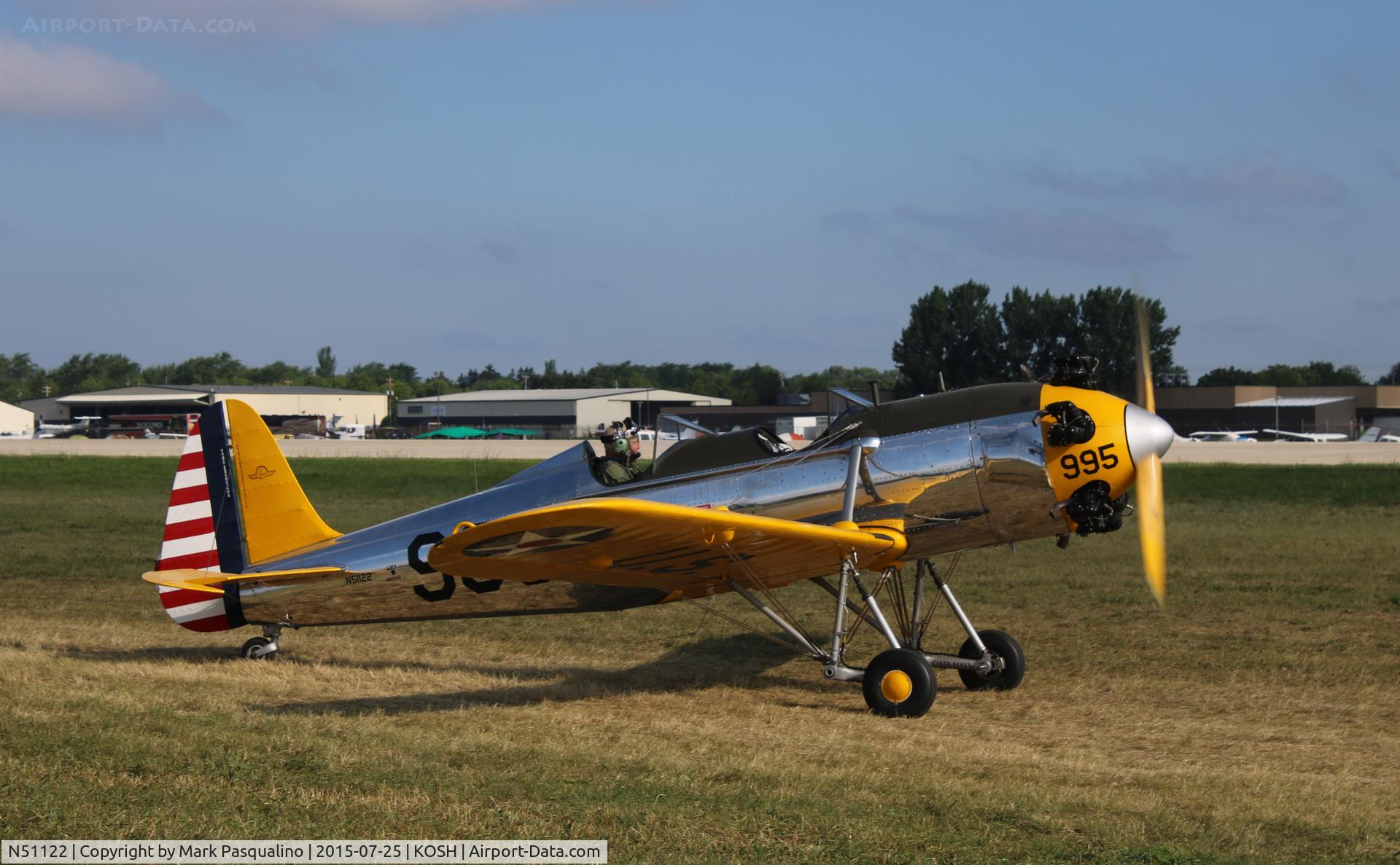 N51122, 1942 Ryan Aeronautical ST3KR C/N 2204, Ryan PT-22