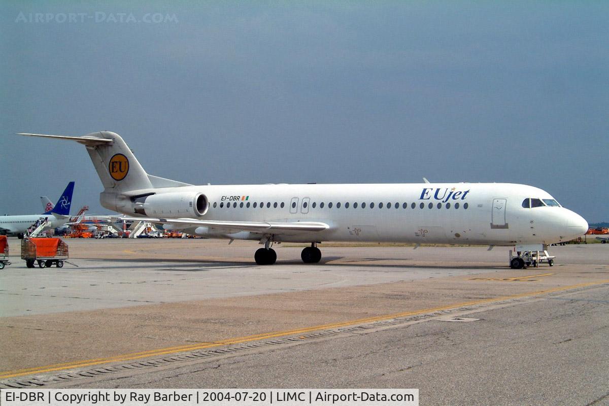 EI-DBR, 1990 Fokker 100 (F-28-0100) C/N 11323, Fokker F-100 [11323] (EUjet) Milan-Malpensa~I 20/07/2004