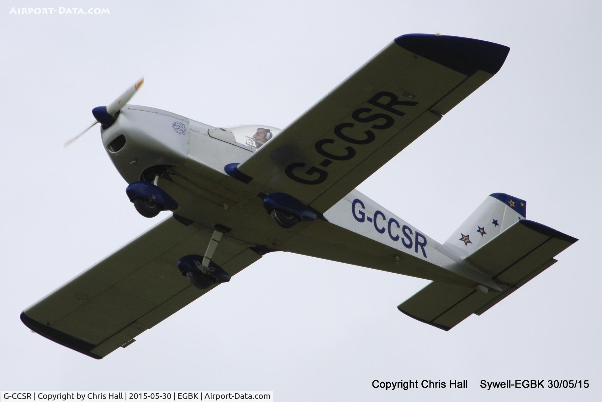 G-CCSR, 2004 Aerotechnik EV-97A Eurostar C/N PFA 315-14174, at Aeroexpo 2015