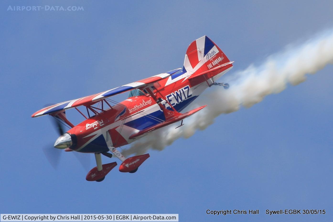 G-EWIZ, 1981 Pitts S-2S Special C/N S18, at Aeroexpo 2015