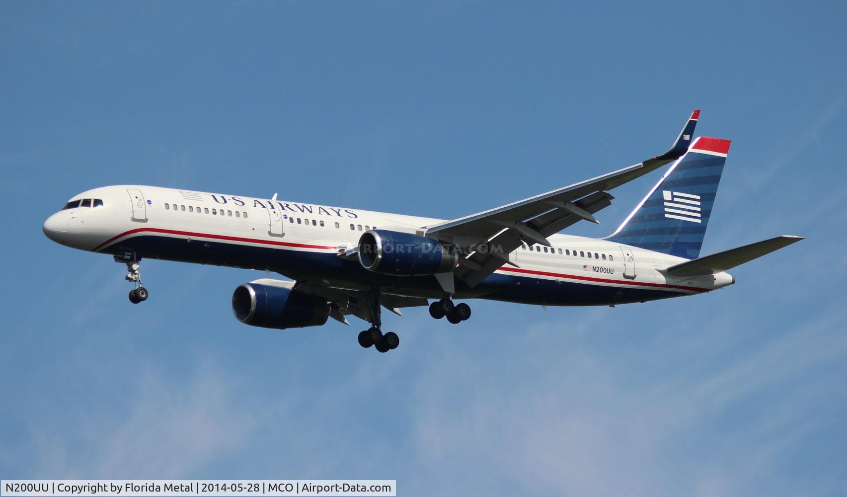 N200UU, 1995 Boeing 757-2B7 C/N 27809, US Airways