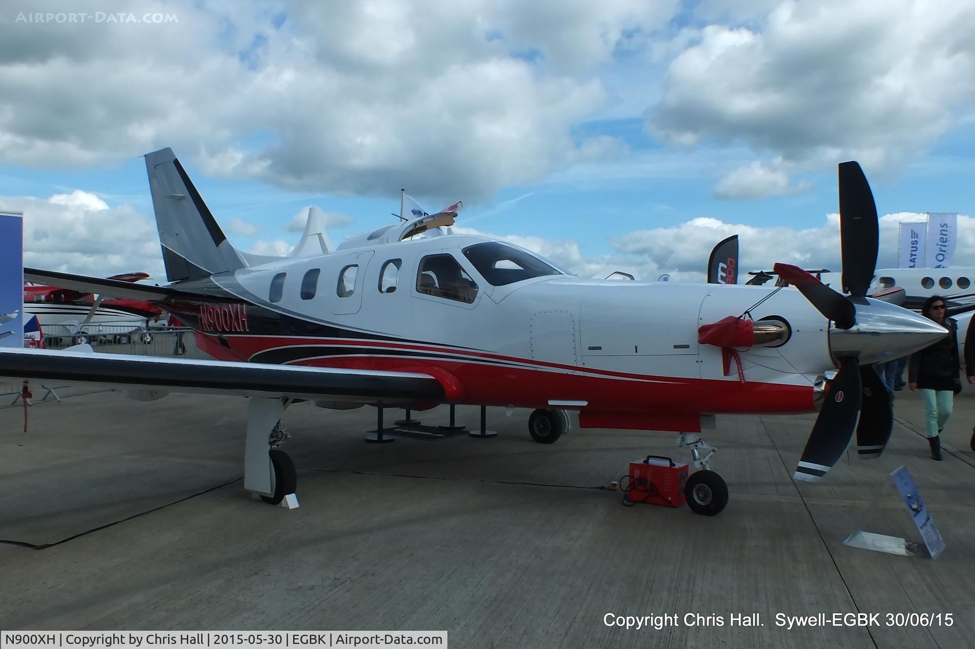 N900XH, 2014 Socata TBM-900 C/N 1019, at Aeroexpo 2015