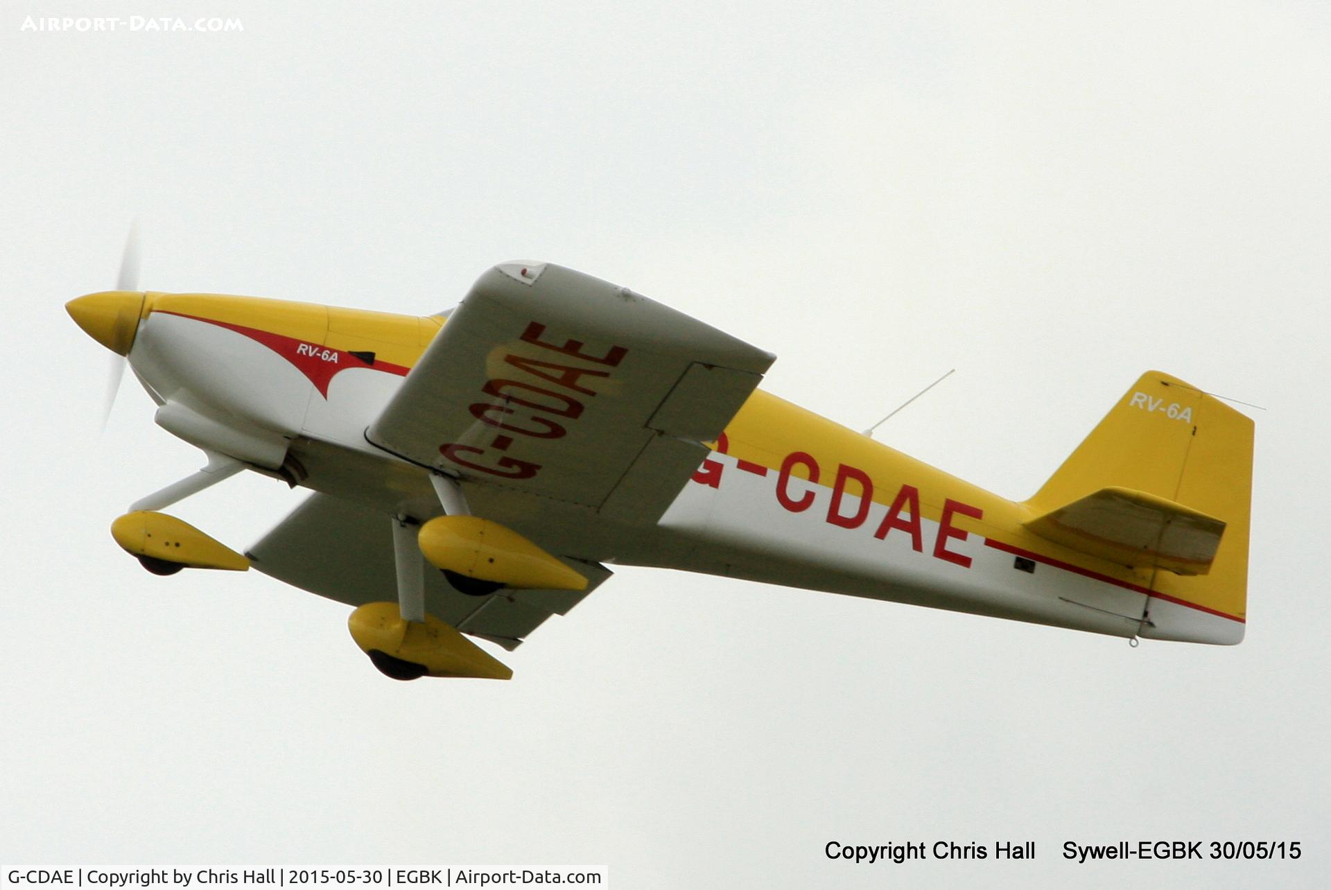 G-CDAE, 2005 Vans RV-6A C/N PFA 181A-13018, at Aeroexpo 2015
