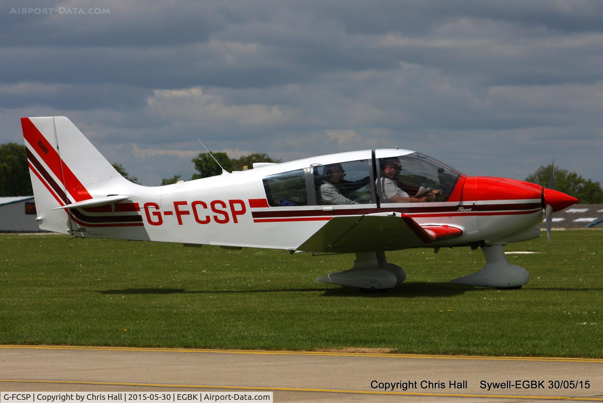 G-FCSP, 1990 Robin DR-400-180 Regent Regent C/N 2022, at Aeroexpo 2015