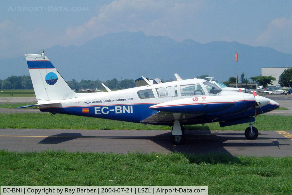 EC-BNI, 1967 Piper PA-30-160 B Twin Comanche C/N 30-1462, Piper PA-30-160 Twin Comanche B [30-1462] (Aerodynamics Malaga) Locarno~HB 21/07/2004