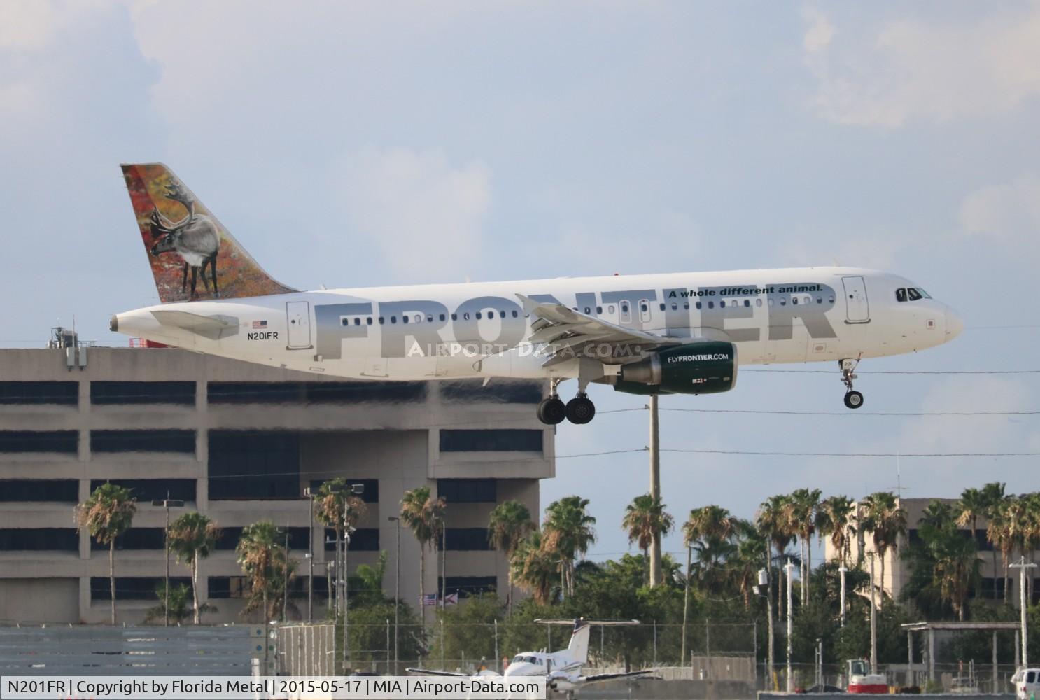 N201FR, 2008 Airbus A320-214 C/N 3389, Frontier A320