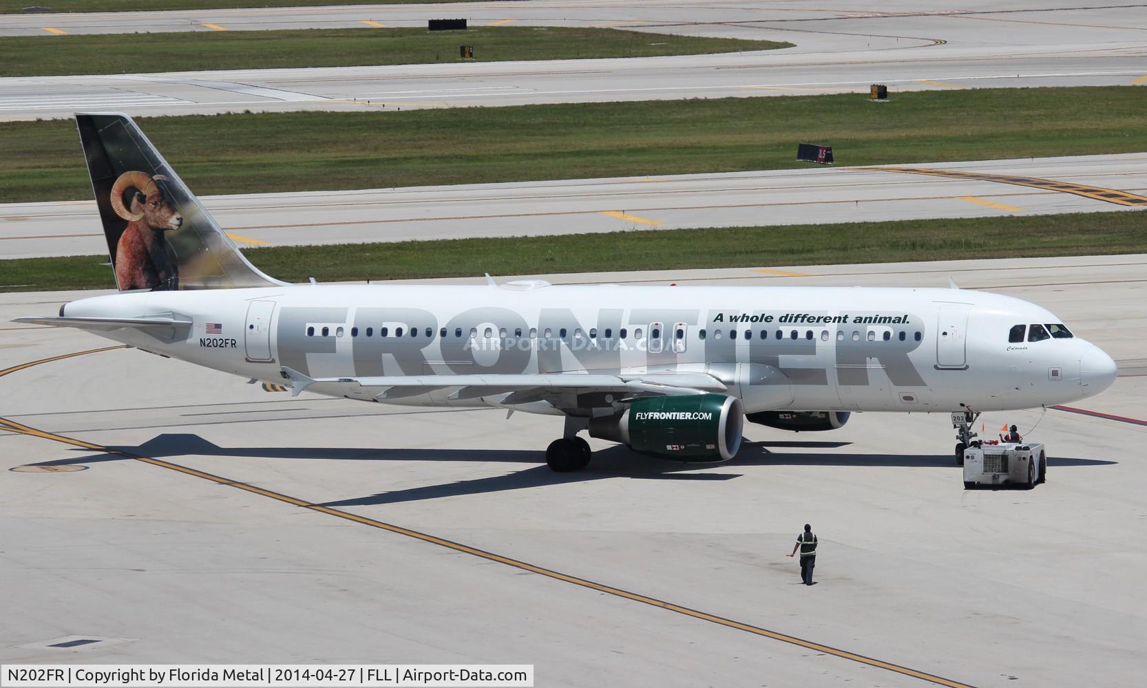 N202FR, 2008 Airbus A320-214 C/N 3431, Frontier