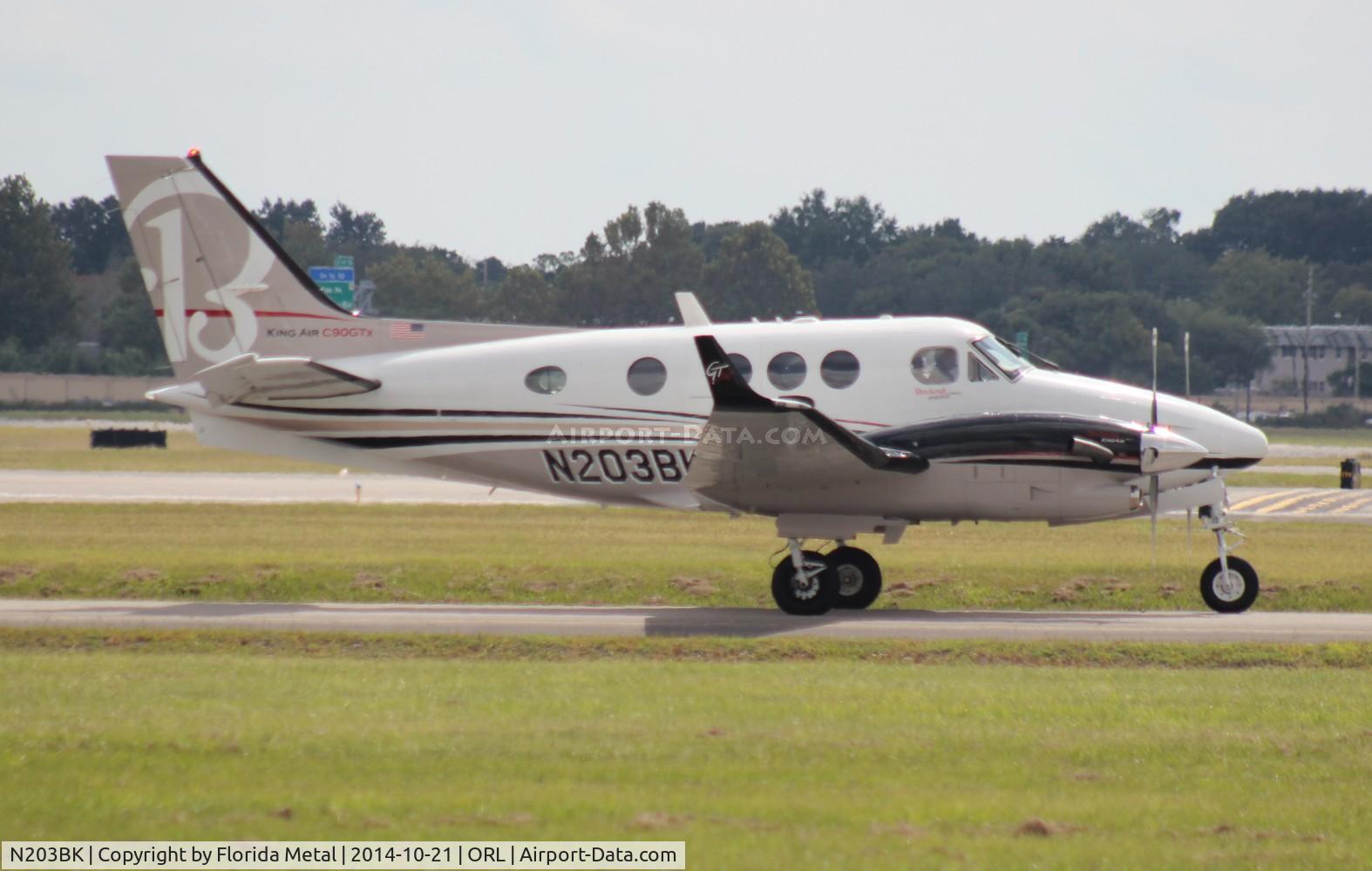 N203BK, 2010 Hawker Beechcraft Corp C90GTI King Air C/N LJ-1988, Beech C90GTI