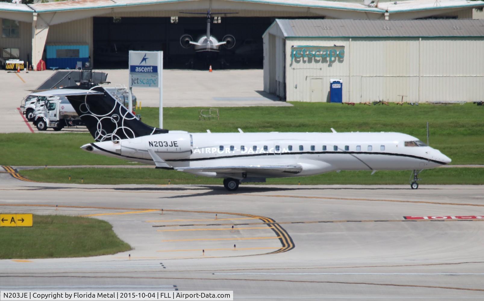 N203JE, 1999 Bombardier BD-700-1A11 Global 5000 C/N 9019, Global Express