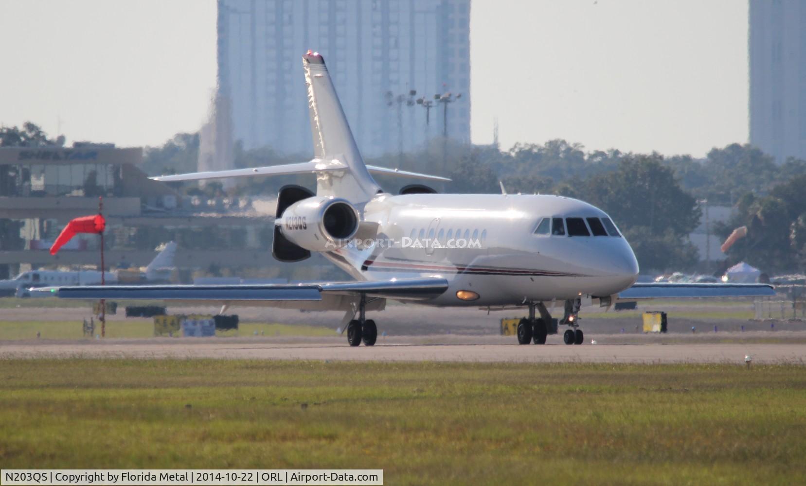 N203QS, 2002 Dassault Falcon 2000 C/N 198, Net Jets
