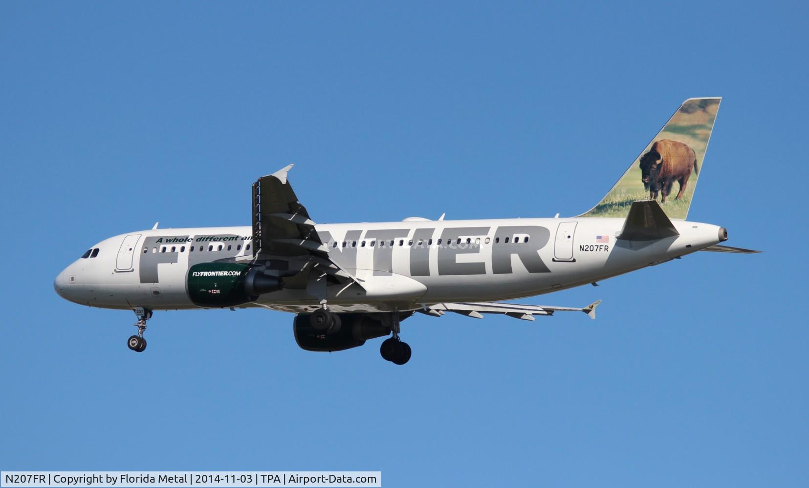 N207FR, 2010 Airbus A320-214 C/N 4307, Frontier