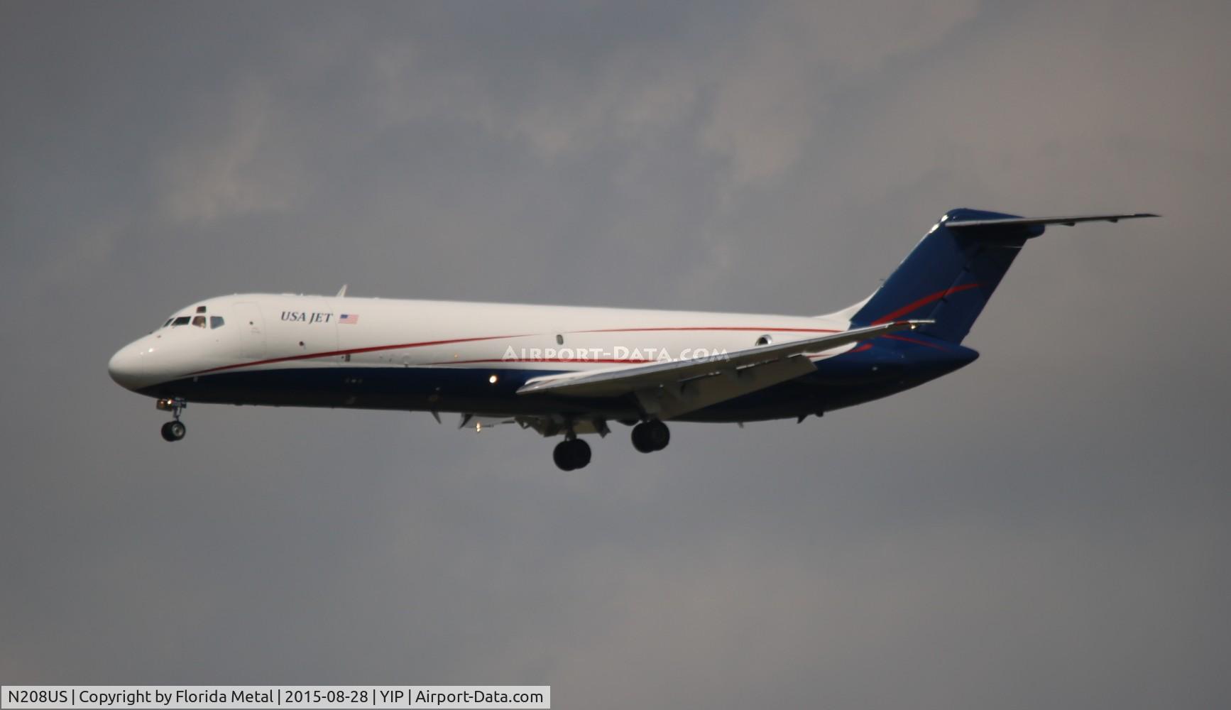 N208US, 1968 Douglas DC-9-32F C/N 47220, USA Jet