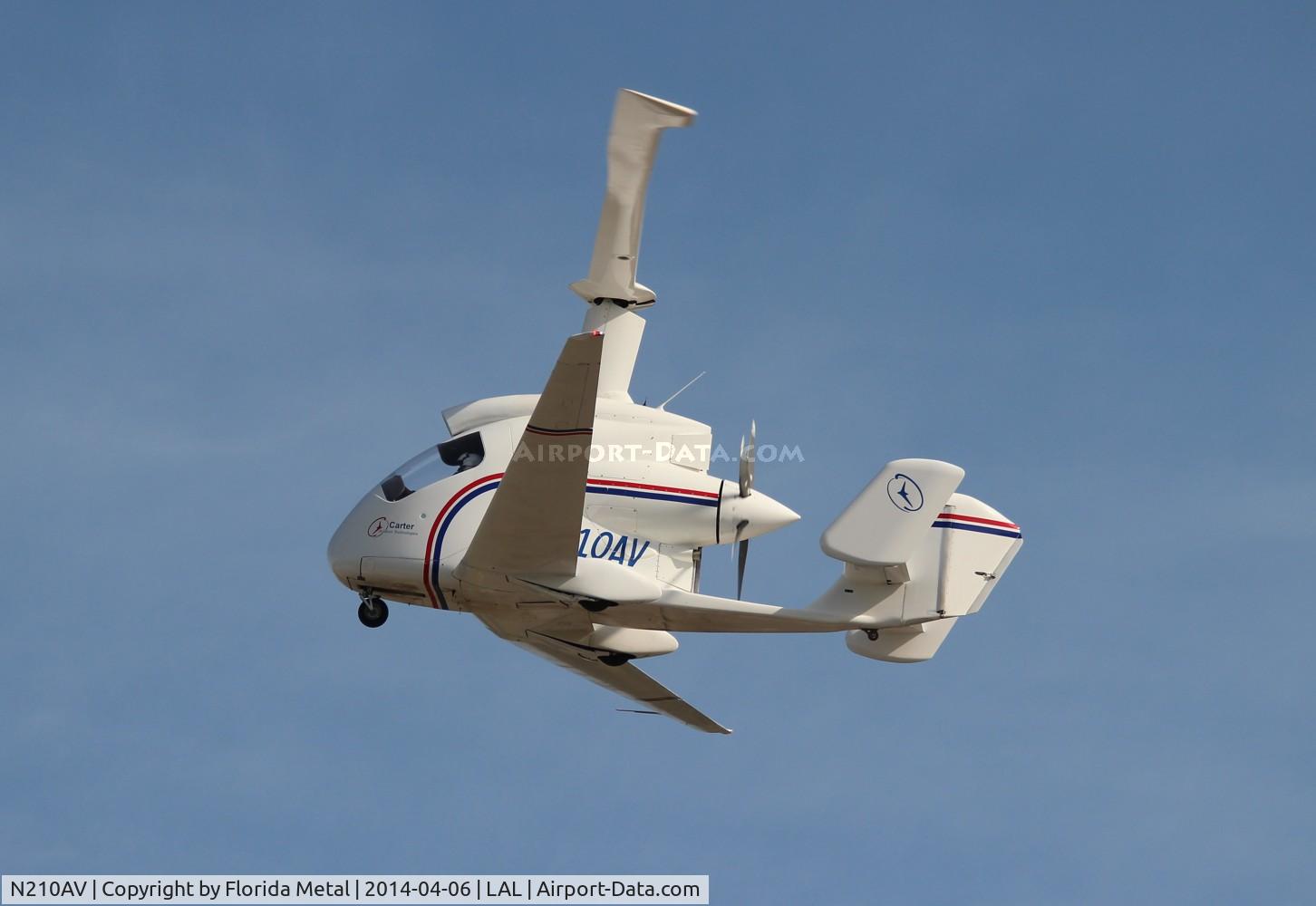 N210AV, 2013 Carter Aerospace PAV4 C/N N/A, PAV4 gyrocopter
