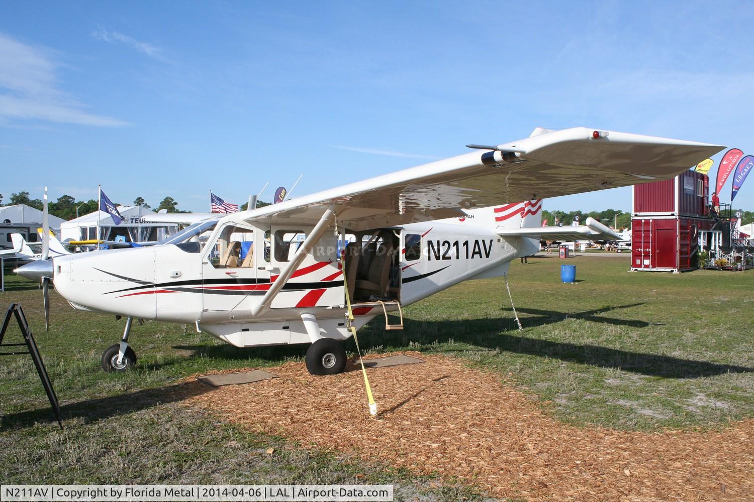 N211AV, 2012 Gippsland GA-8-TC320 Airvan C/N GA8-TC320-11-169, Gippsland GA-8