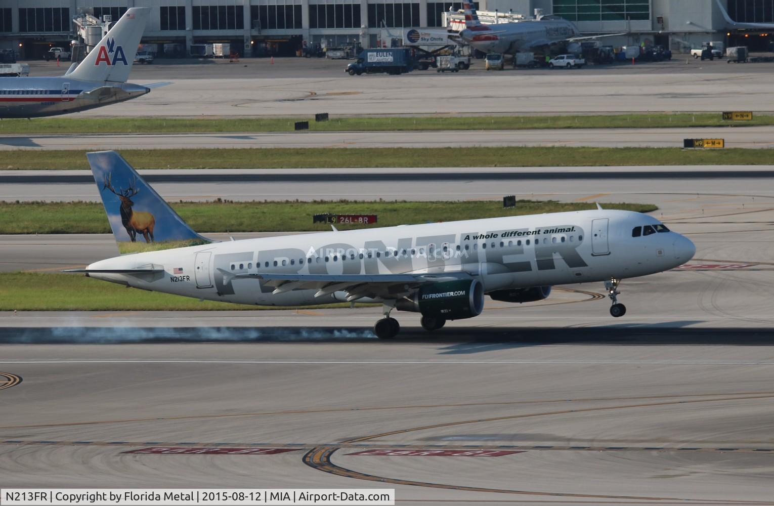 N213FR, 2011 Airbus A320-214 C/N 4704, Frontier