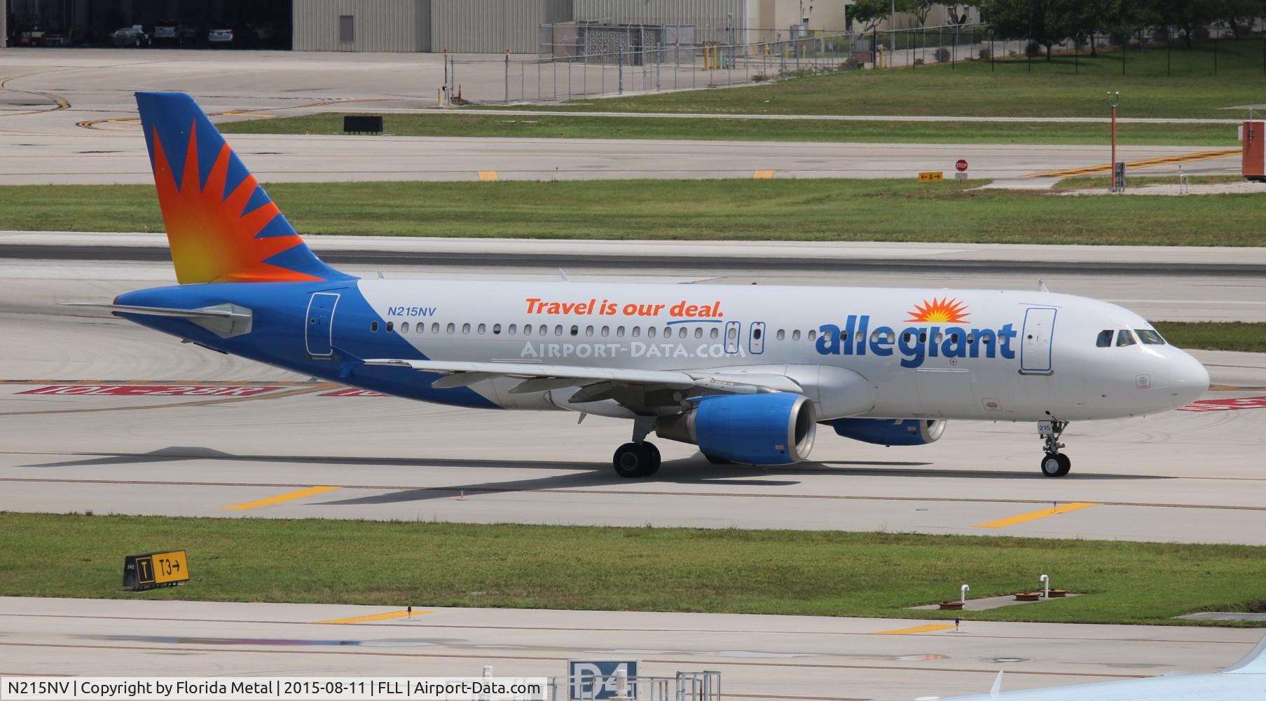 N215NV, 2000 Airbus A320-214 C/N 1292, Allegiant Air