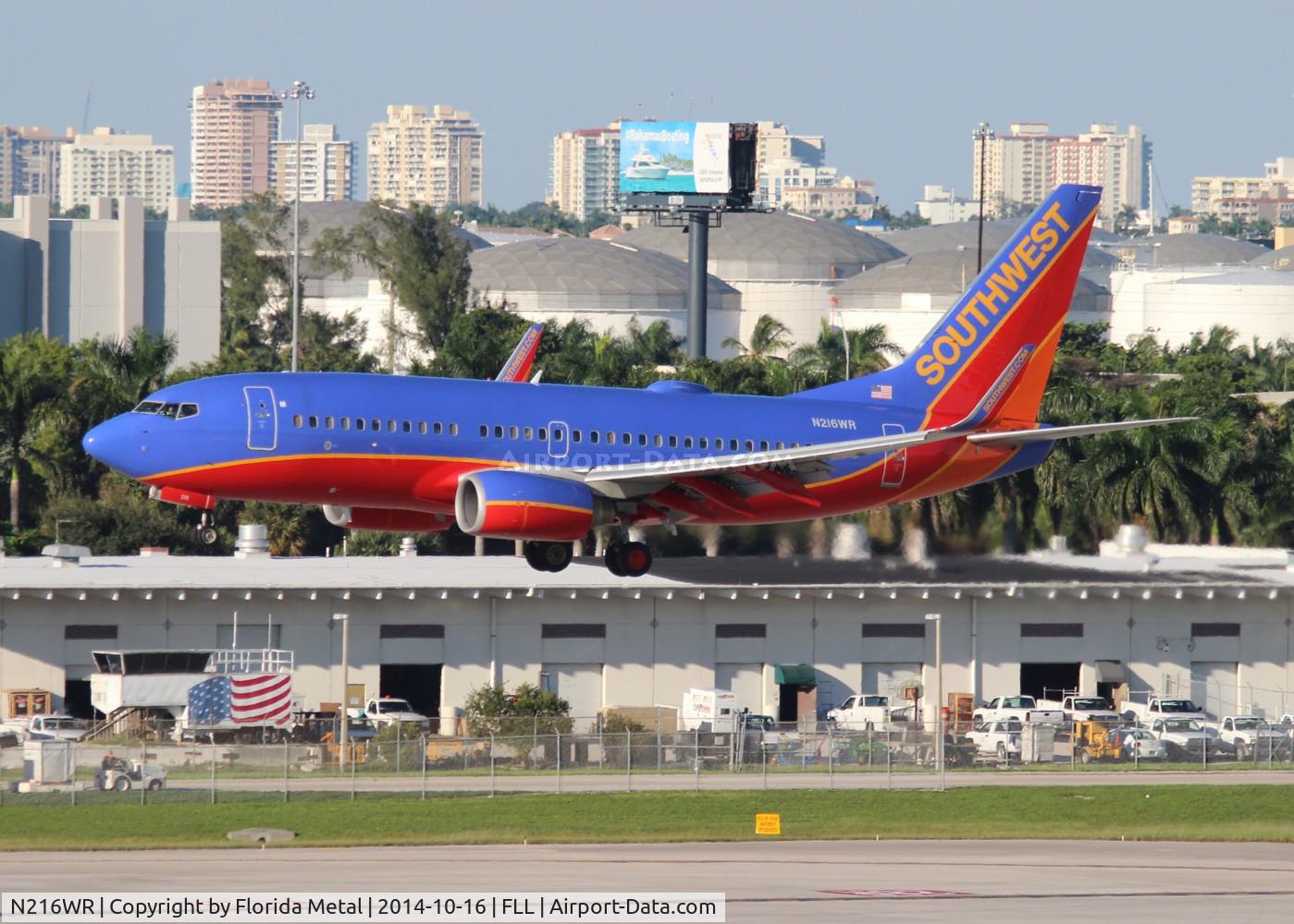 N216WR, 2005 Boeing 737-7H4 C/N 32488, Southwest