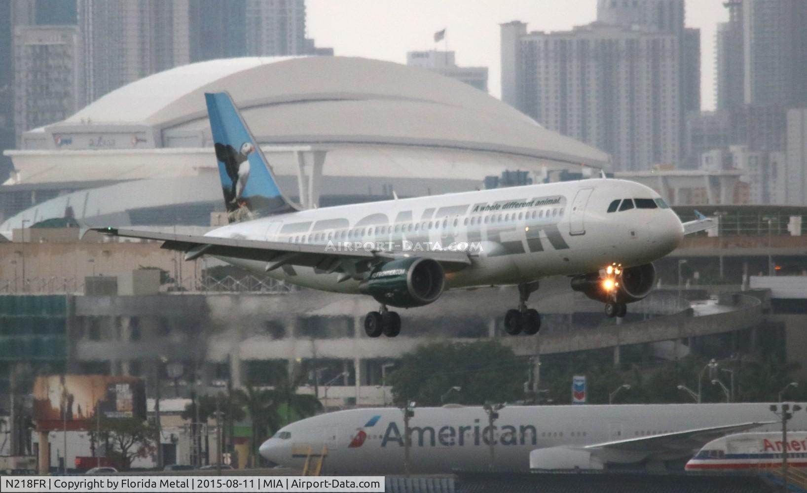 N218FR, 2001 Airbus A320-214 C/N 1615, Frontier
