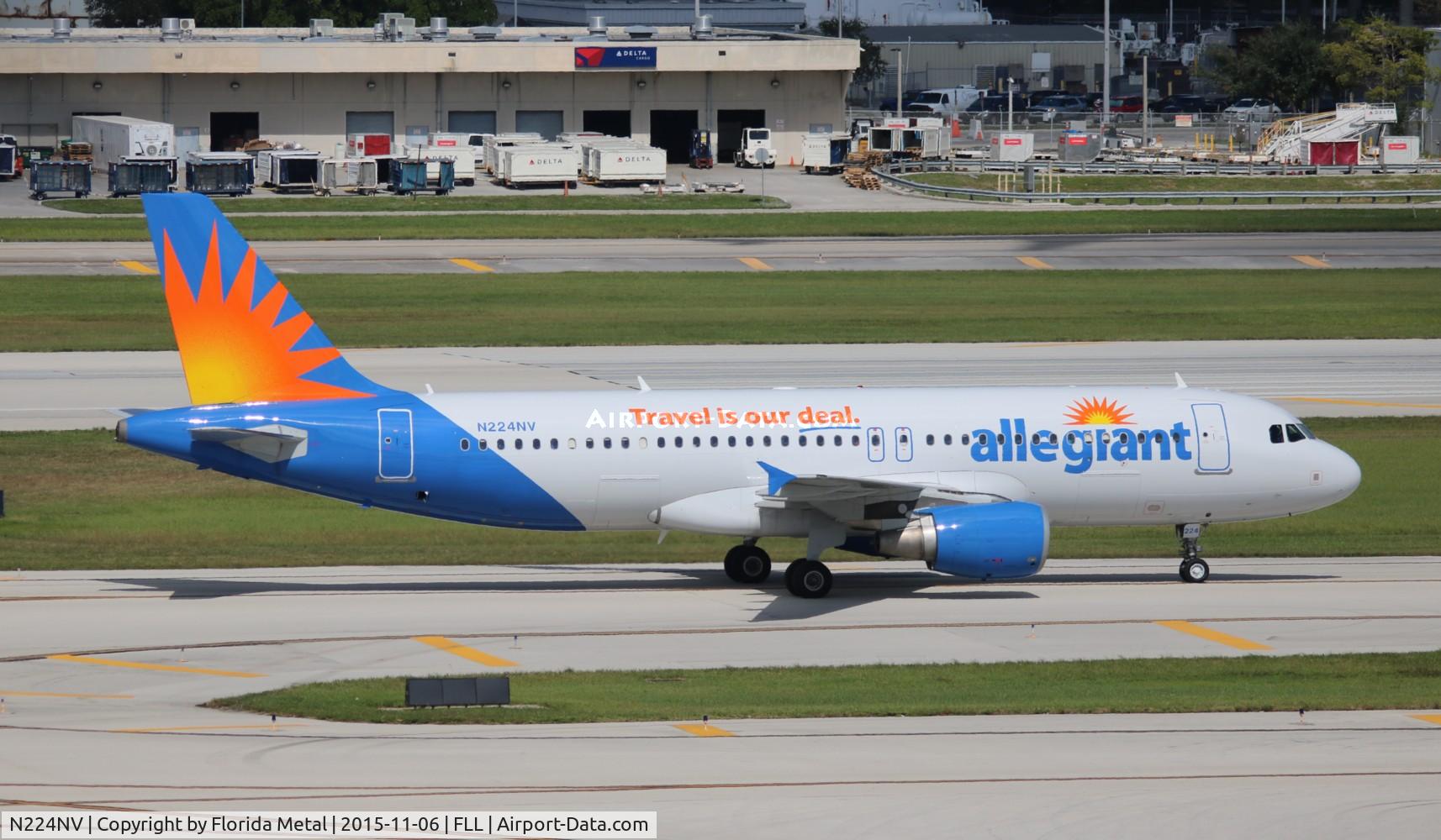 N224NV, Airbus A320-214 C/N 1694, Allegiant