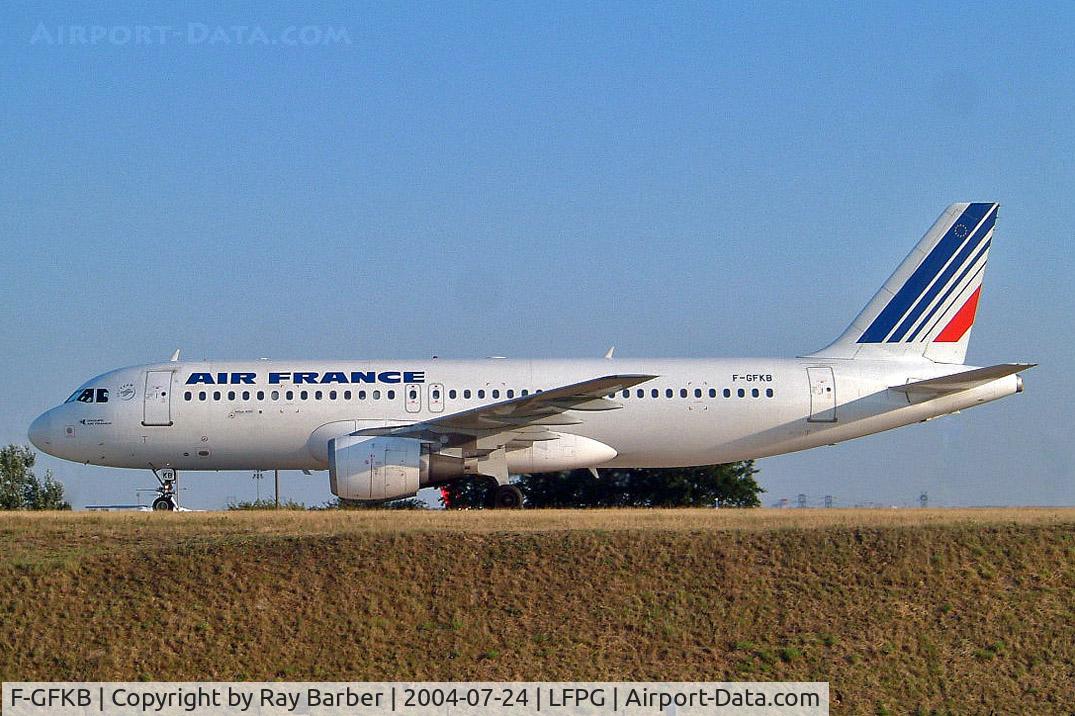 F-GFKB, 1987 Airbus A320-111 C/N 007, Airbus A320-111 [0007] (Air France) Paris-Charles De Gaulle~F 24/07/2004