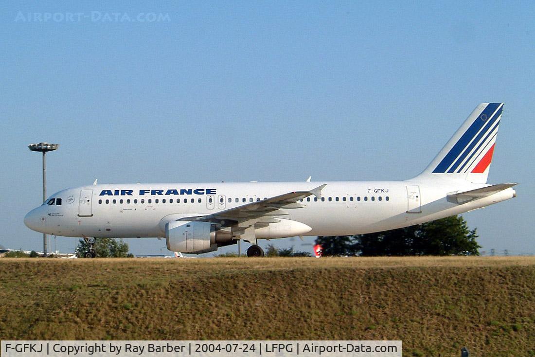 F-GFKJ, 1989 Airbus A320-211 C/N 0063, Airbus A320-211 [0063] (Air France) Paris-Charles De Gaulle~F 24/07/2004