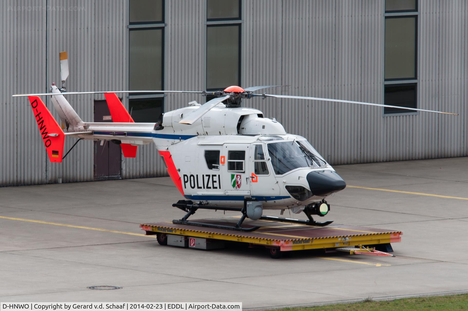 D-HNWO, 2004 Eurocopter-Kawasaki BK-117C-1 C/N 7552, Düsseldorf, February 2014