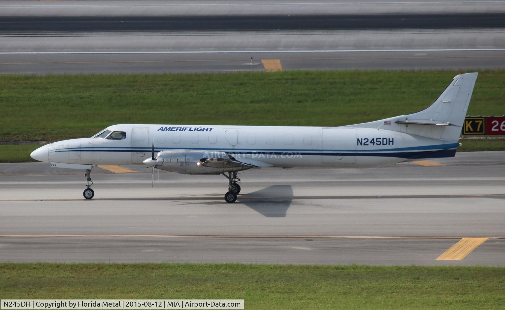 N245DH, 1985 Fairchild SA-227AT Merlin IVC C/N AT-624B, Ameriflight
