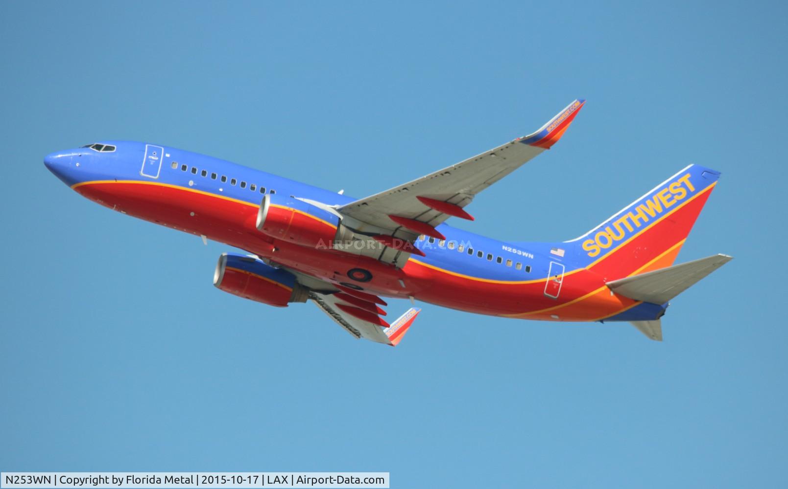 N253WN, 2006 Boeing 737-7H4 C/N 32511, Southwest