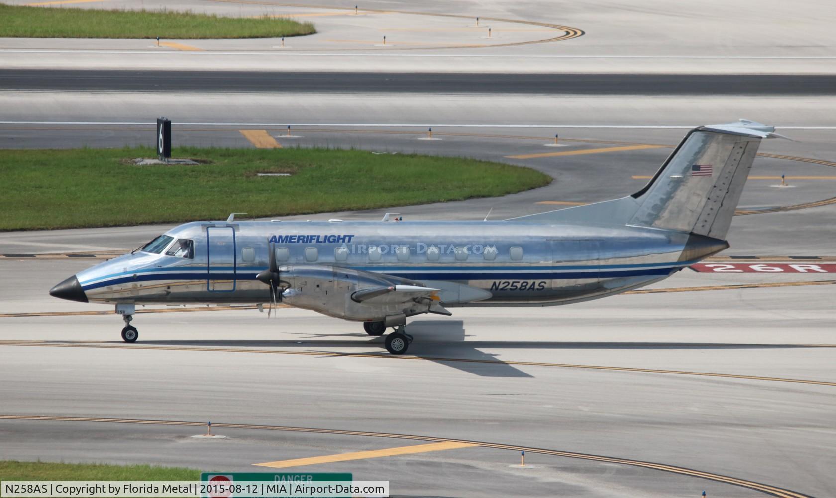 N258AS, 1989 Embraer EMB-120ER Brasilia C/N 120.131, Amerifight