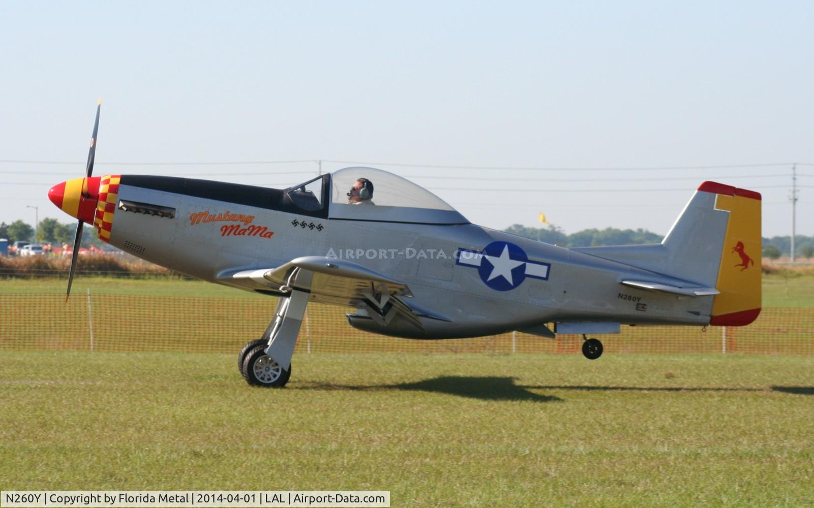 N260Y, 2013 Titan T-51 Mustang C/N M07SV6SOHK0128, Titan Mustang