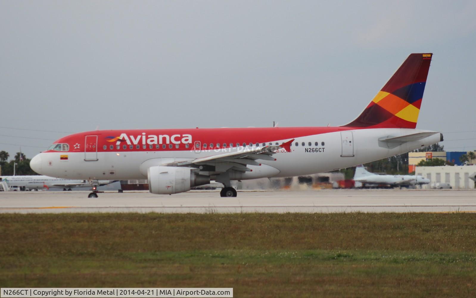 N266CT, 2006 Airbus A319-112 C/N 2662, Avianca