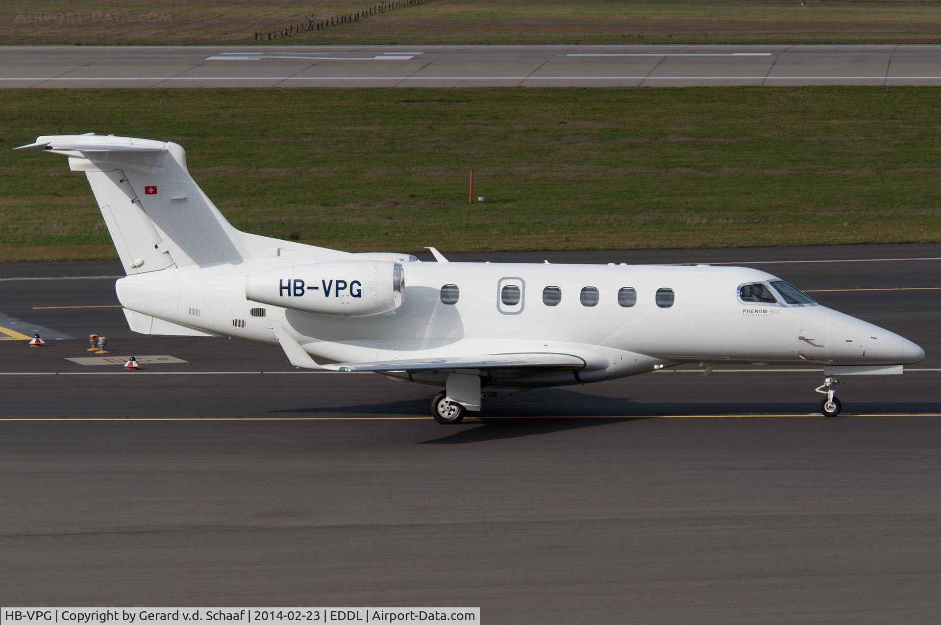 HB-VPG, 2011 Embraer EMB-505 Phenom 300 C/N 50500068, Düsseldorf, February 2014