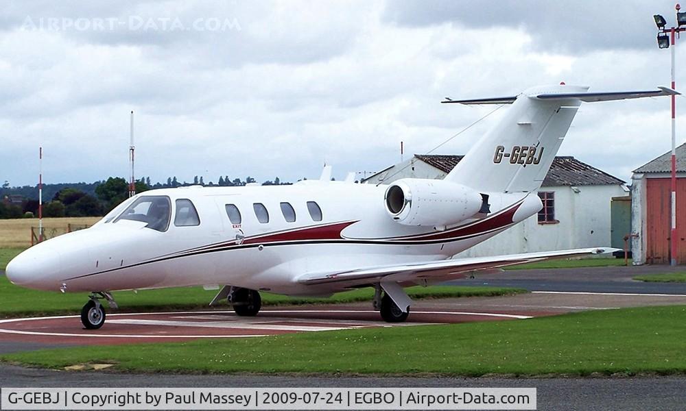 G-GEBJ, 2004 Cessna 525 CitationJet CJ1 C/N 525-0528, EX:-N528CJ. Later to M-DINO.