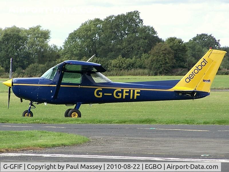G-GFIF, 1978 Reims FA152 Aerobat C/N 0346, EX:-G-JONI, G-BFTU.