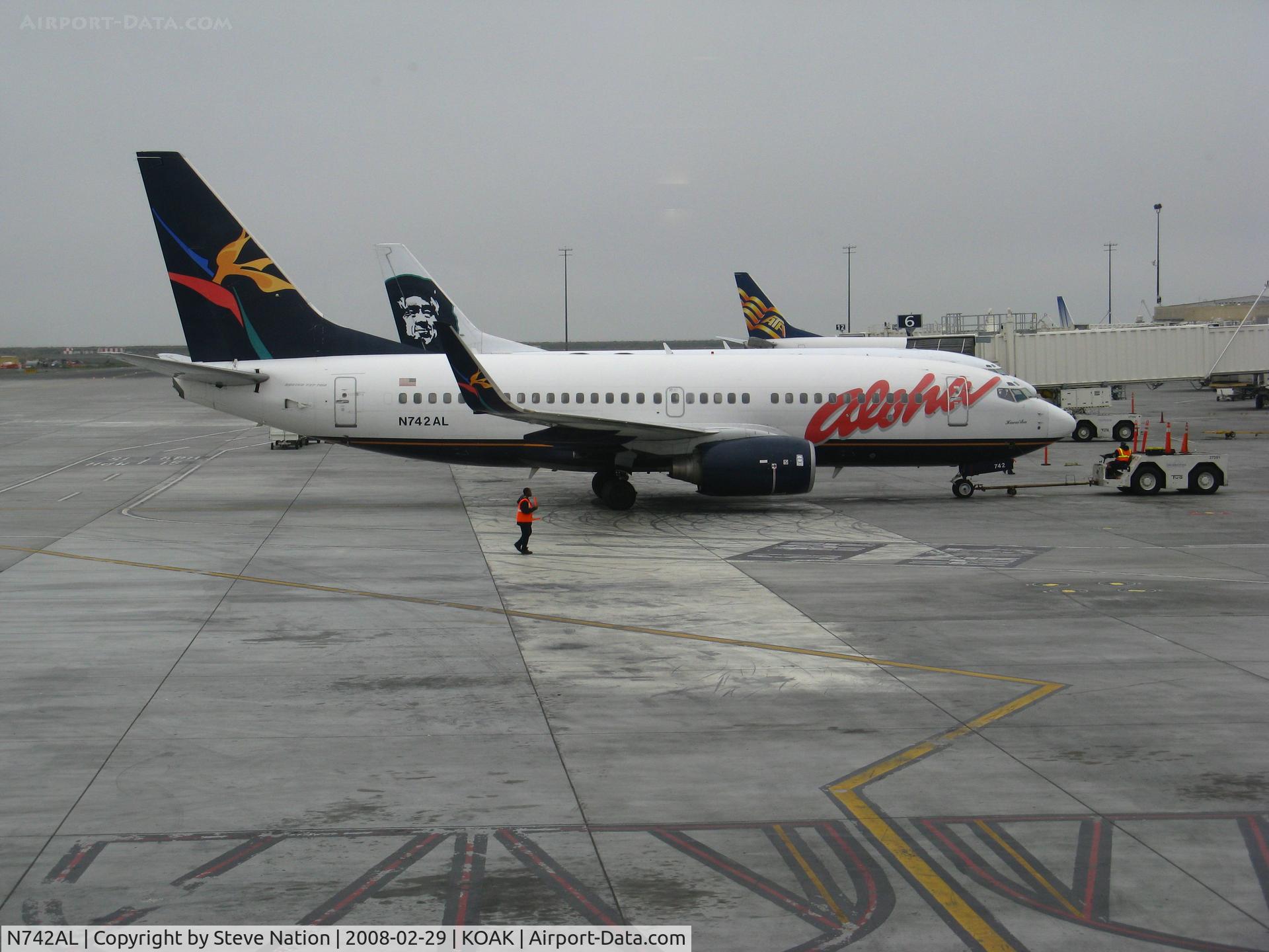 N742AL, 2001 Boeing 737-76N C/N 30830, Aloha Airlines 2001 737-76N 