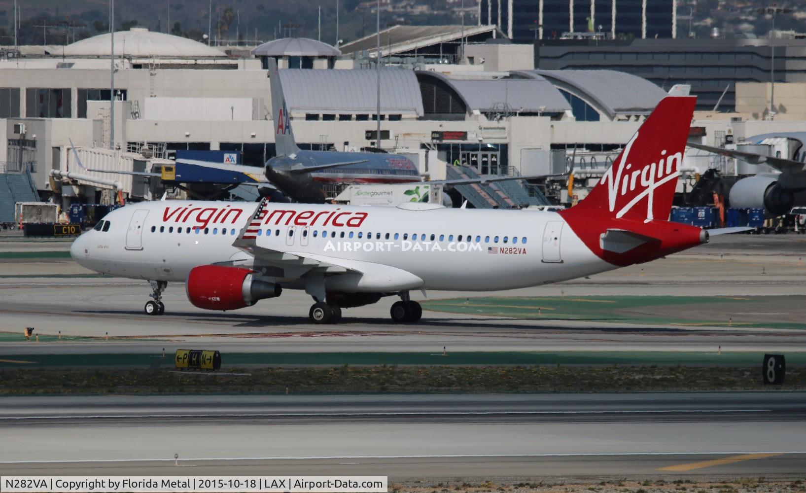 N282VA, 2015 Airbus A320-214 C/N 6704, Virgin America