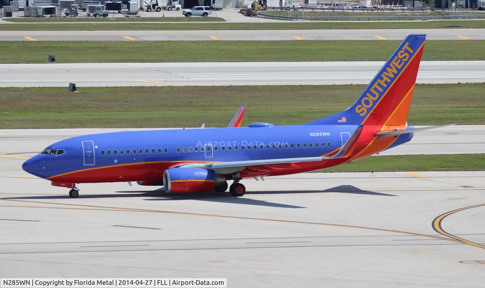 N285WN, 2007 Boeing 737-7H4 C/N 32536, Southwest