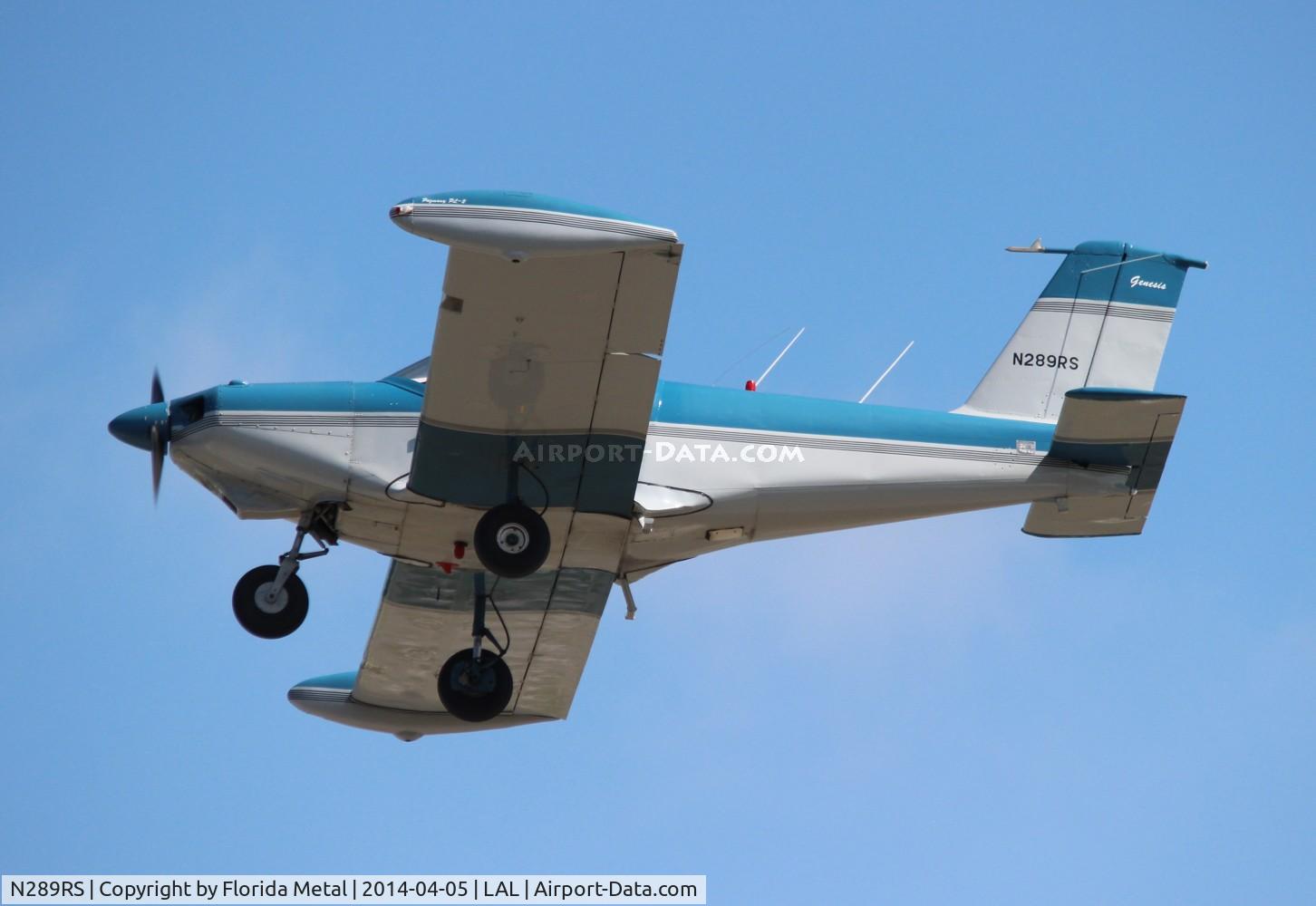 N289RS, 1997 Pazmany PL-2 C/N 089, Pazmany PL-2