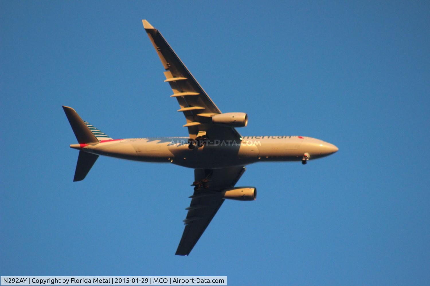 N292AY, 2014 Airbus A330-243 C/N 1512, US Airways