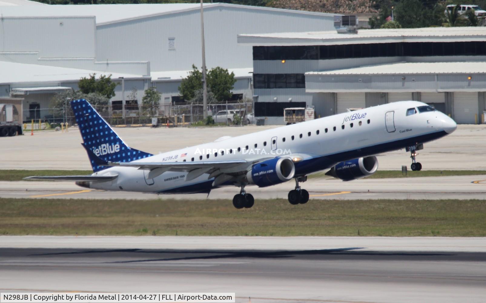 N298JB, 2009 Embraer 190AR (ERJ-190-100IGW) C/N 19000249, Jet Blue