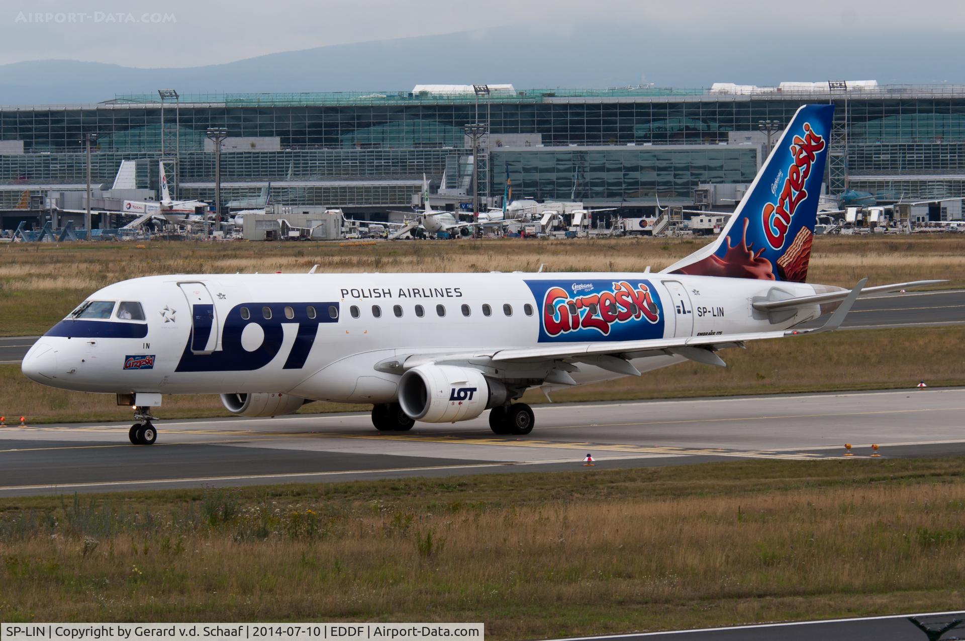 SP-LIN, 2010 Embraer 175LR (ERJ-170-200LR) C/N 17000313, Frankfurt, July 2014