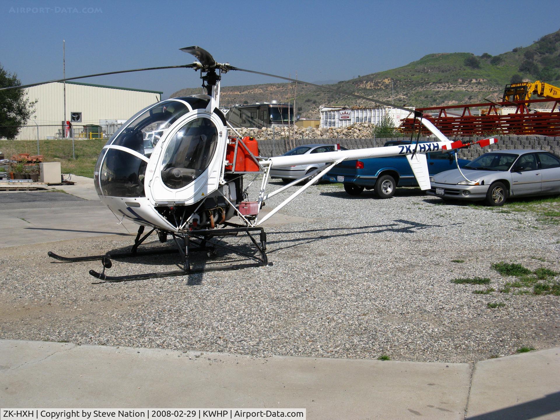 ZK-HXH, Schweizer 269C C/N S-1486, Ex-Prohunt NZ Ltd. Schweizer 269C after import to the United States @ Whiteman Airport, Pacoima, CA (sold to Native Range Inc., Ventura, CA in 2009)