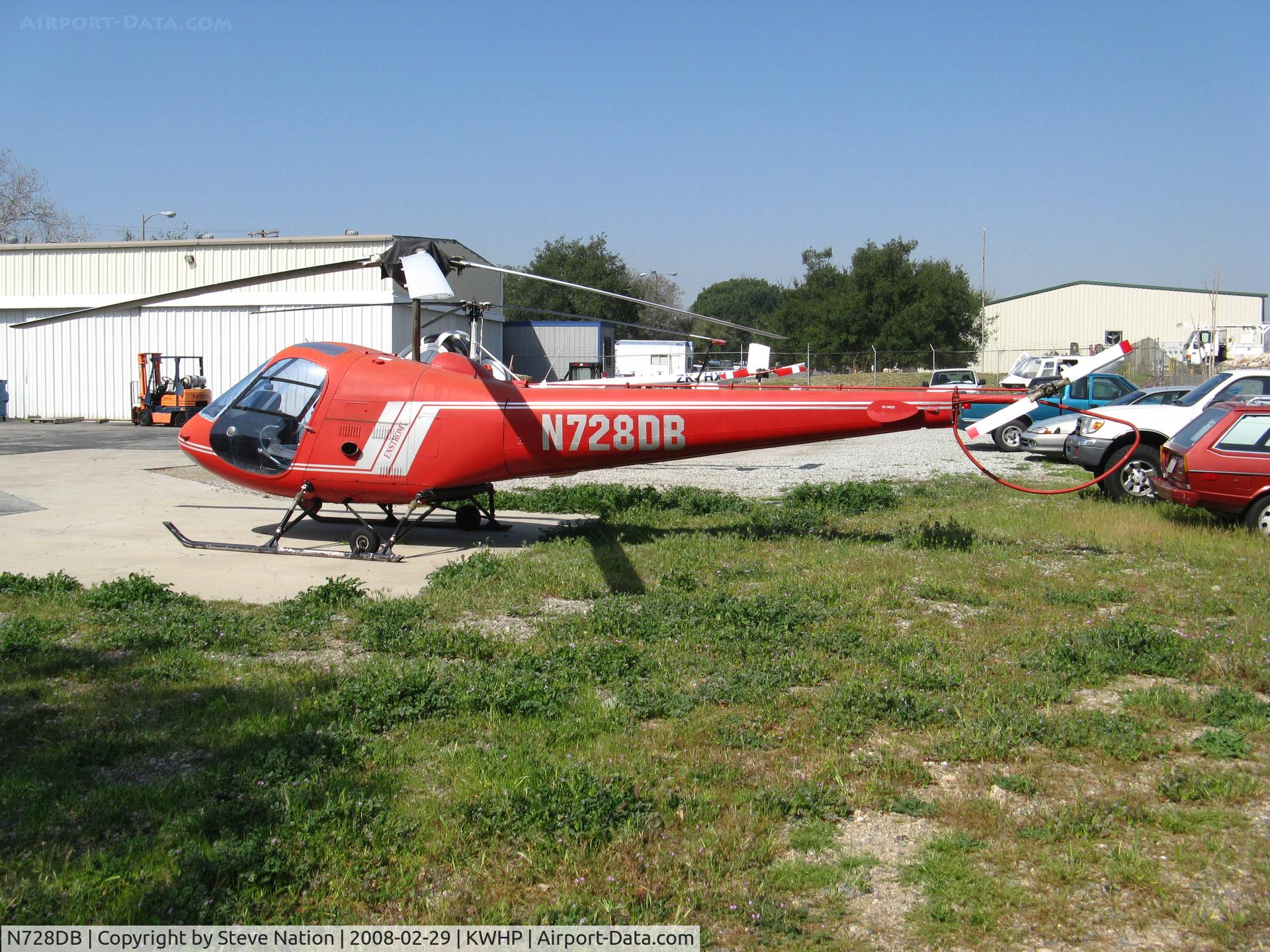 N728DB, 1993 Enstrom F-28C C/N 332, Locally-owned 1993 Enstron F-28C @ Whiteman Airport, Pacoima, CA