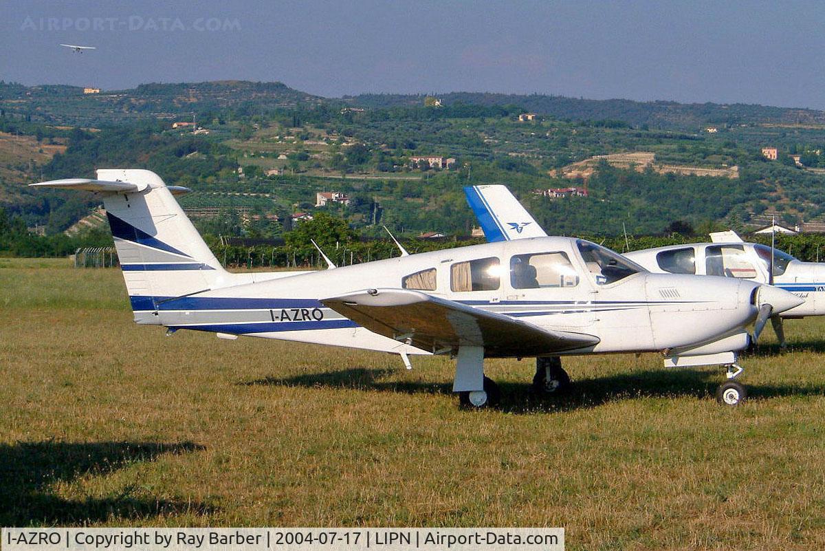 I-AZRO, 1979 Piper PA-28RT-201T Turbo Arrow IV Arrow IV C/N 28R-8031025, Piper PA-28RT-201T Turbo Arrow IV [28R-8031025] Verona-Boscomantico~I 17/07/2004