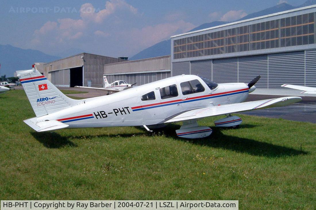 HB-PHT, 1979 Piper PA-28-181 Archer II C/N 28-7990564, Piper PA-28-181 Archer II [28-7990564] Locarno~HB 21/07/2004