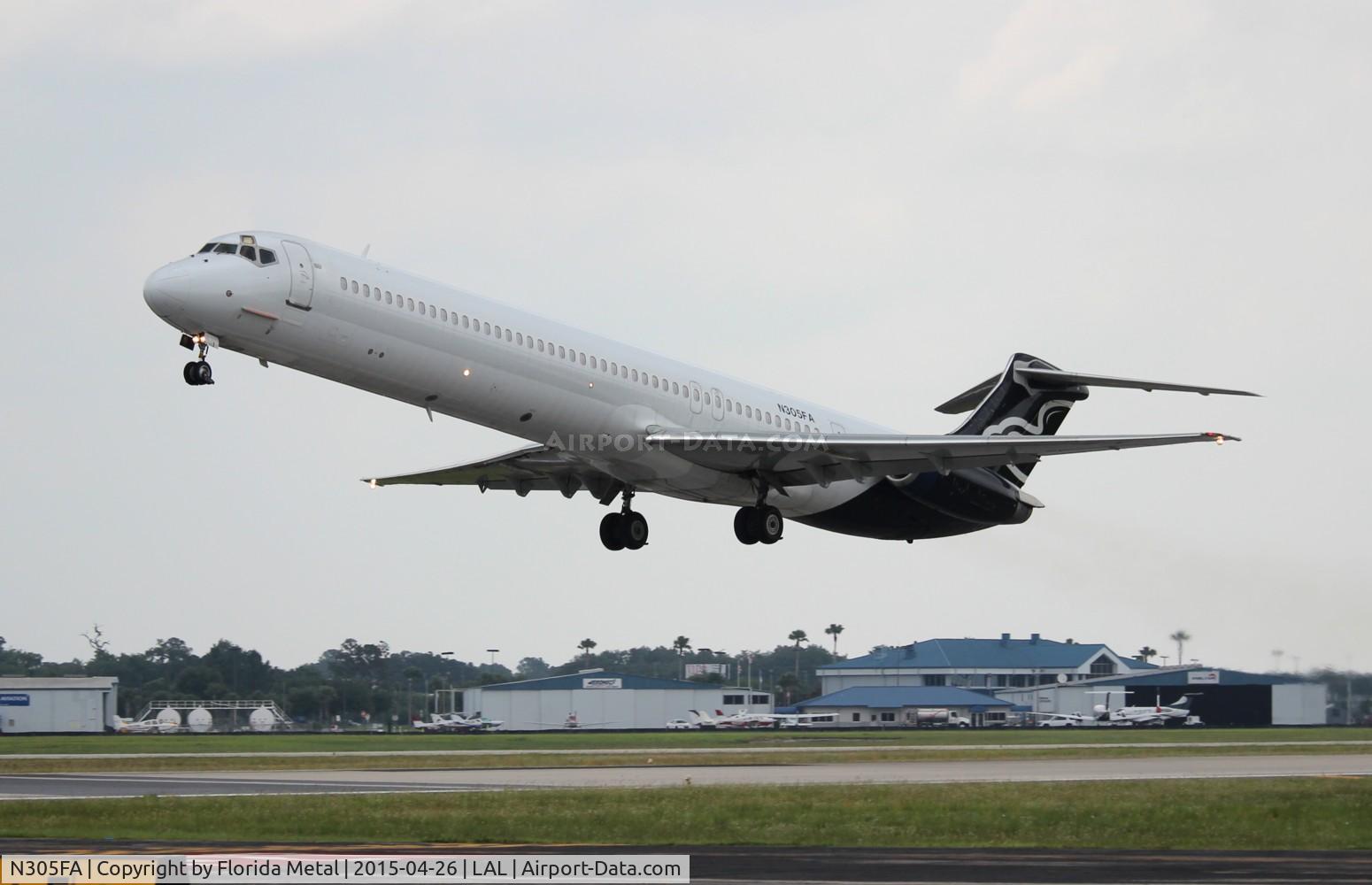 N305FA, 1986 McDonnell Douglas MD-83 (DC-9-83) C/N 49398, Falcon MD-83