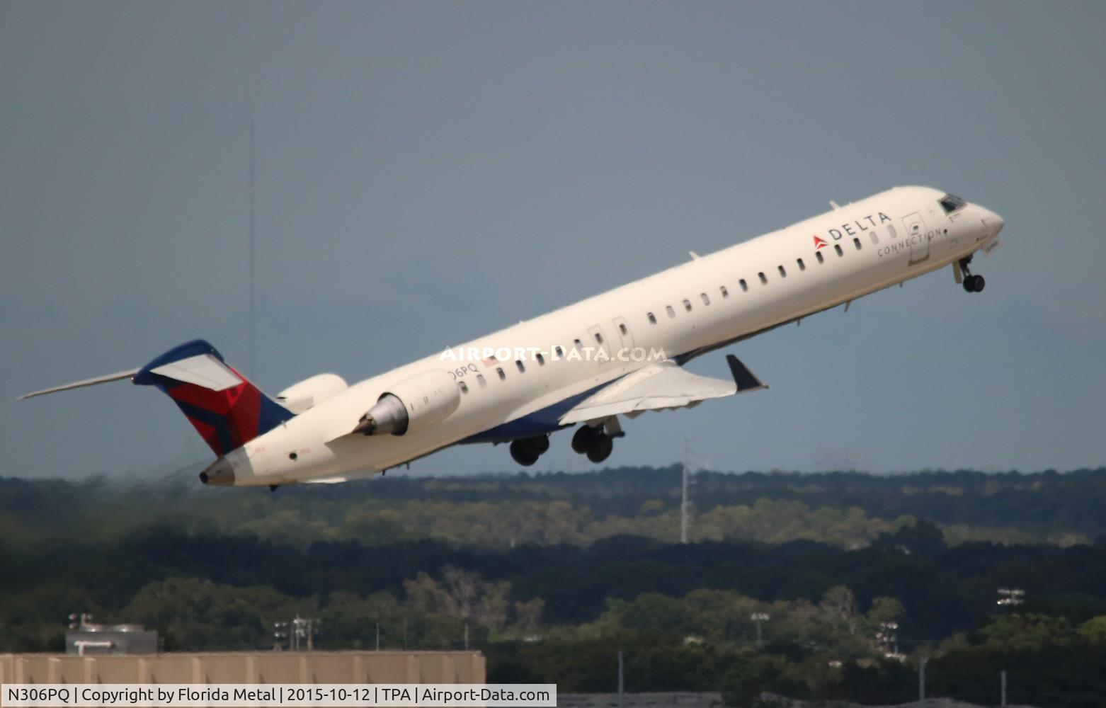 N306PQ, 2014 Bombardier CRJ-900LR (CL-600-2D24) C/N 15306, Delta Connection