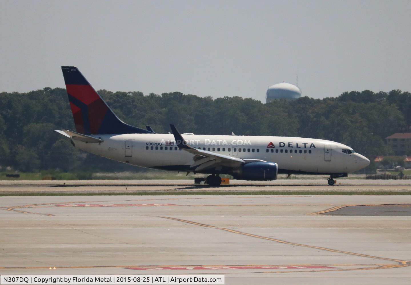 N307DQ, 2008 Boeing 737-732 C/N 29679, Delta