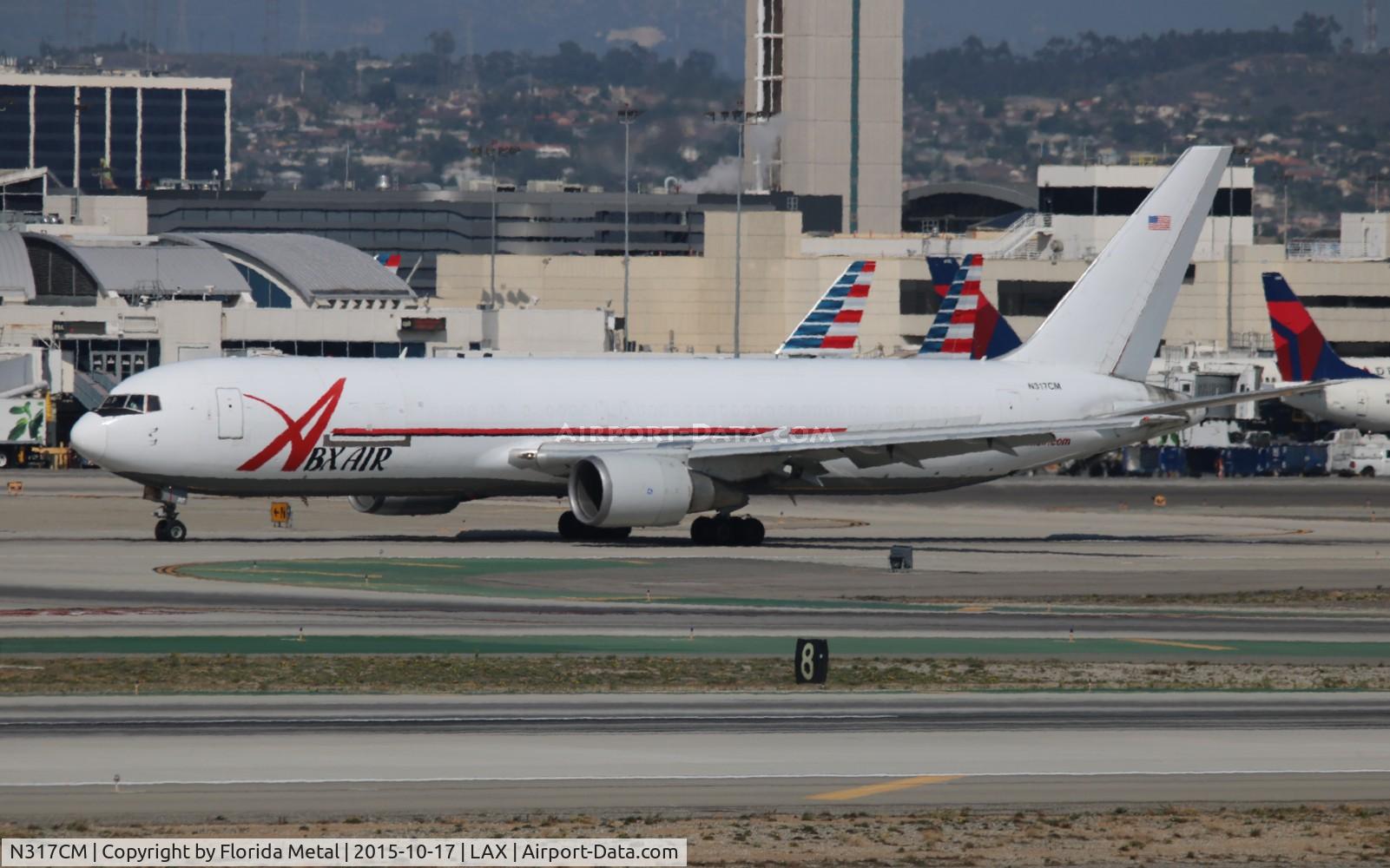N317CM, 1988 Boeing 767-338 C/N 24317, ABX 767-300