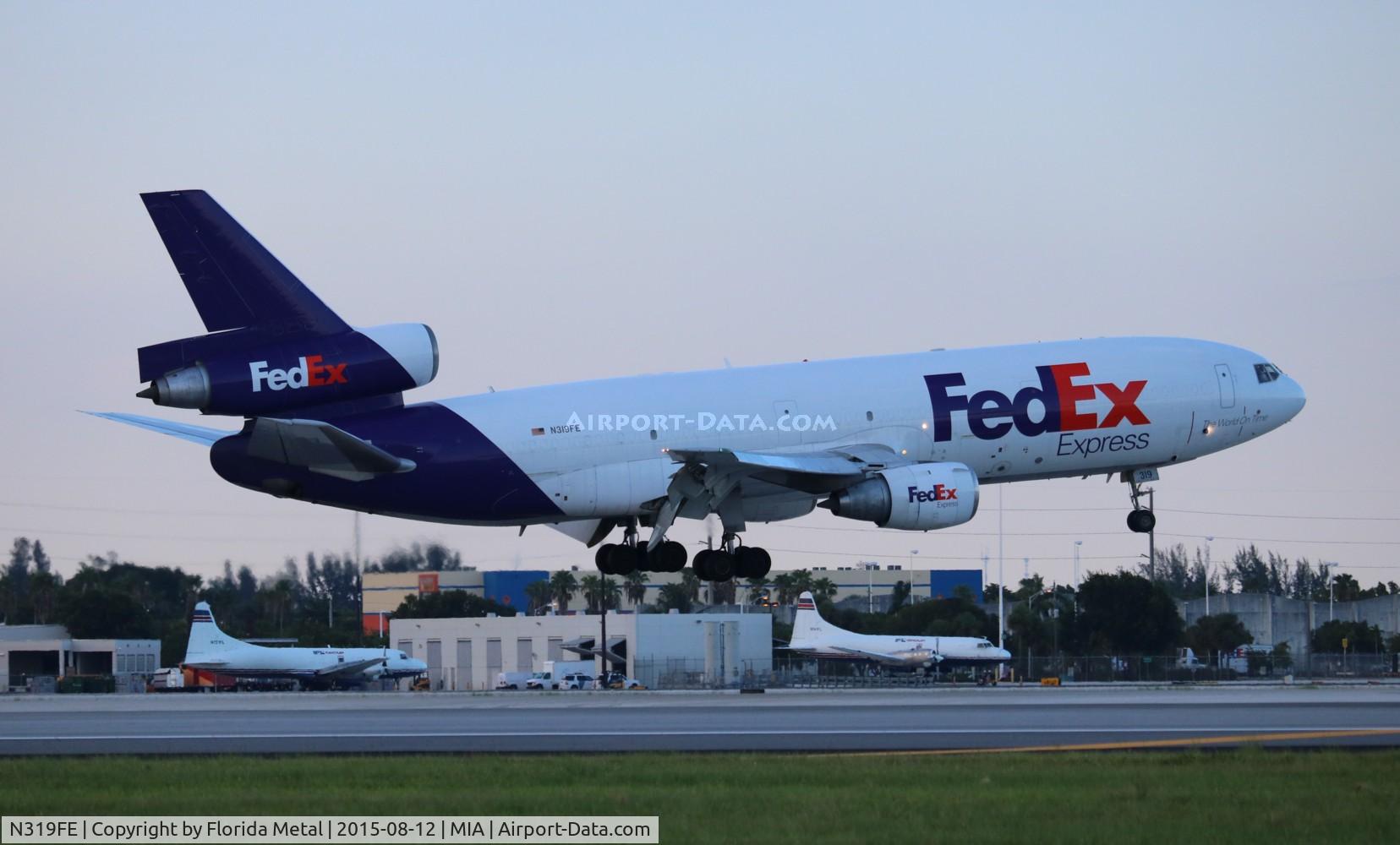 N319FE, 1980 McDonnell Douglas DC-10-30F C/N 47820, Fed Ex